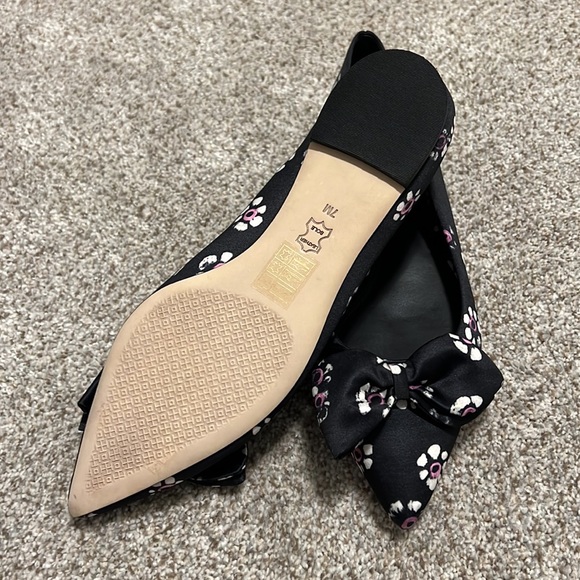 Tory Burch Rosalind Ballet Flat Printed Satin - Picture 5 of 6